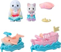 Epoch Sylvanian Families Vidámpark Hullámvasút Játékszett Figurával 11cm