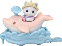 Epoch Sylvanian Families Vidámpark Hullámvasút Játékszett Figurával 11cm