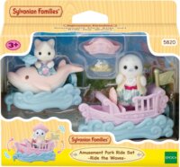 Epoch Sylvanian Families Vidámpark Hullámvasút Játékszett Figurával 11cm