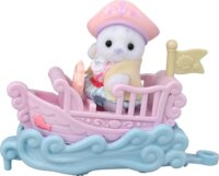 Epoch Sylvanian Families Vidámpark Hullámvasút Játékszett Figurával 11cm