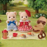 Epoch Sylvanian Families Biscuit Medve Testvérek Piknik Figura 6cm