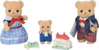 Epoch Sylvanian Families Biscuit Medve Család Figura 8cm