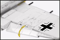 Cobi 5775 Focke-Wulf Fw 190 A-4 390 Darabos Építőjáték