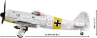 Cobi 5775 Focke-Wulf Fw 190 A-4 390 Darabos Építőjáték