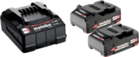 Metabo 685161000 Basis-Set 2 x 18V Akkumulátor 2Ah + Akkumulátor töltő