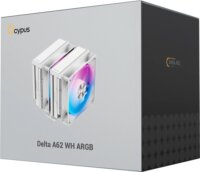 Ocypus Delta A62 ARGB PWM Univerzális CPU Hűtő - Fehér