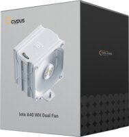 Ocypus Iota A40 Dual Fan PWM Univerzális CPU Hűtő - Fehér