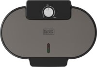 Black+Decker BXFC3200E Szív alakú Gofrisütő 1400W - Sötétszürke