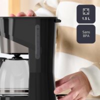 Black+Decker BXCO1001E Filteres Kávéfőző 100 Watt - Fekete