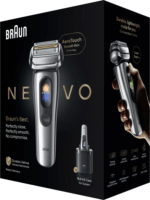 Braun NEVO 11000cc Vezeték nélküli Akkus Nedves-Száraz Borotva - Ezüst