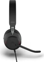 Jabra Evolve2 40 SE USB-C/A UC Call Center Vezetékes Headset - Fekete