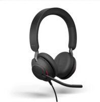 Jabra Evolve2 40 SE USB-C/A UC Call Center Vezetékes Headset - Fekete