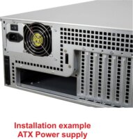 Inter-Tech 4U-4408L 4U Rack Szerver Ház (48,5 x 17,8 x 69 cm) - Fekete