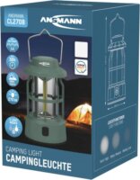 Ansmann CL270B Hordozható Elemes Kemping LED Lámpa 270 Lumen - Zöld