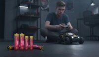 Ansmann 1001-0182 4x AAA NiMH Akkumulátor töltő + 4db elem (1400mAh)
