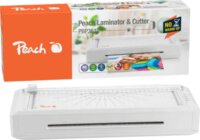 Peach PBP351 Meleg/Hideg A4 Laminálógép és Trimmer + Lamináló Fólia Szett - Fehér