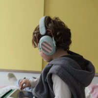 Kidywolf Zajszűrős Gyerek Zajcsökkentő Fülvédő - Zöld