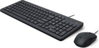 HP 150 Vezetékes Billentyűzet + Egér DE - Fekete