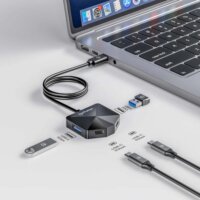Manhattan 181150 4-port USB-C HUB (2x USB-A + 2x USB-C)