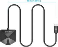 Manhattan 181150 4-port USB-C HUB (2x USB-A + 2x USB-C)