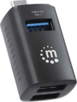 Manhattan 180993 3-port USB-C Mini HUB (1x USB 3.0 + 2x USB 2.0)
