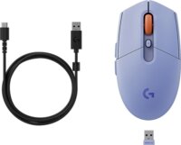 Logitech G305 X Superlight Bluetooth + RF Wireless Gaming Egér - Lila