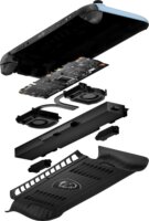 MSI Claw 8 AI+ A2VM-254PL Hordozható Játékkonzol (8" / 1TB / Win 11) - Kék