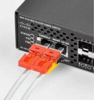 SmartKeeper Essential LAN RJ45 Kábelzár rögzítő (6 db/csomag) - Piros