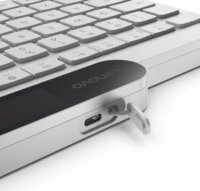Lenovo 800 Többeszközös Öntöltő Bluetooth Billentyűzet US - Fehér