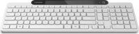 Lenovo 800 Többeszközös Öntöltő Bluetooth Billentyűzet US - Fehér