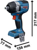 Bosch GDS18V-750 Akkus Ütvecsavarozó 18V + Koffer (Akku és töltő nélkül)