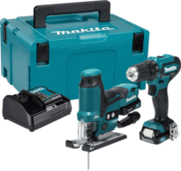 Makita CLX252SAJ Akkus fúró-csavarozó + Akkus Szúrófűrész + 2x 12V Akku + Koffer