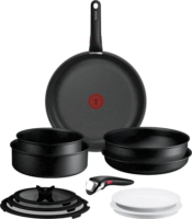 Tefal P0029053 Ingenio Expertise 12 részes Serpenyő készlet 20 / 24 / 26 / 28 cm - Fekete