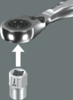 Wera Kraftform Kompakt Zyklop Mini 2 Racsnis Dugókulcs készlet (11db / csomag)