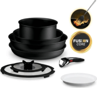 Tefal P0009953 Ingenio Excellence+ 8 részes Serpenyő készlet 18 / 22 / 28 cm - Fekete