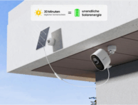 Reolink Argus Series B330 Lite Smart Wifi 5MP 3K Ultra HD napelemes Okos Kamera - Fehér