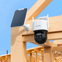 Reolink Trackmix Series B770 Smart Wifi 4K forgatható napelemes Okos Kamera - Fehér