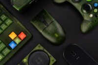 8BitDo Retro R8 Xbox Edition Bluetooth + RF Wireless Gaming Egér Dokkolóval - Zöld