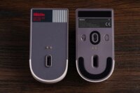 8BitDo Retro R8 N Edition Bluetooth + RF Wireless Gaming Egér Dokkolóval - Szürke