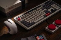 8BitDo Retro R8 N Edition Bluetooth + RF Wireless Gaming Egér Dokkolóval - Szürke