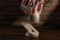 8BitDo Retro R8 C64 Edition Bluetooth + RF Wireless Gaming Egér Dokkolóval - Barna