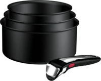 Tefal P0079002 Ingenio Excellence+ 4 részes Serpenyő készlet 16 / 18 / 20 cm - Fekete