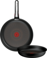 Tefal P0009653 Ingenio Excellence+ 3 részes Serpenyő készlet 22 / 26 cm - Fekete