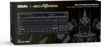 8BitDo Retro 87 Mecha Break Edition Mechanikus Tri-Mode Wireless Gaming Billentyűzet US - Fekete/Kék