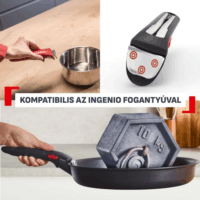 Tefal P0007724 Ingenio Excellence+ Wok serpenyő 26cm - Fekete