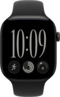 Apple Watch Series 12 Okosóra 46mm M/L Fekete Sport szíjjal - Fekete