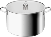Tefal E3368555 Emotion+ Rozsdamentes Acél Fazék Üvef fedővel Ø 32cm 13,9L - Inox