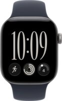 Apple Watch Series 12 Okosóra 42mm S/M Tengerészkék Sport szíjjal - Szürke