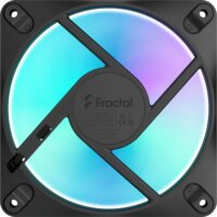 Fractal Design Dynamic 3 120 RGB Reverse 120mm RGB Rendszerhűtő ventilátor - Fekete