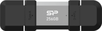 Silicon Power C51 USB-A / USB-C 3.2 Gen 1 256GB Pendrive - Szürke